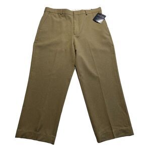 David Taylor Collection DT Flex Heather Tan Sz 38x29 NWT